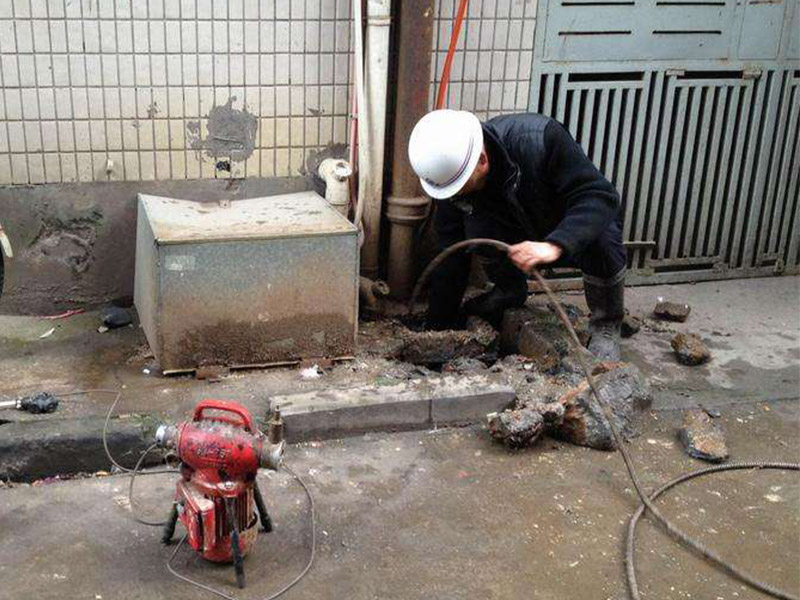 广德疏通下水道-洗菜池疏通